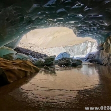 西藏昌都市边坝县境内发现一处超大型冰洞（贡嘎冰洞）
